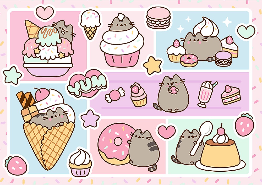 Trefl Dėlionė 1000 vnt. - Pusheen