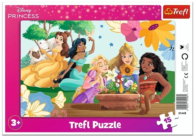 Trefl Dėlionė 15 ramkowe Siła uśmiechu /Princess 31448