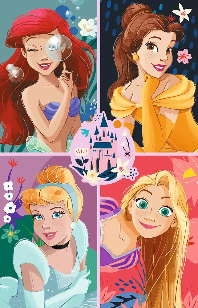 Trefl Dėlionė 160 vnt. - Disney princesės + kolekcinis plakatas