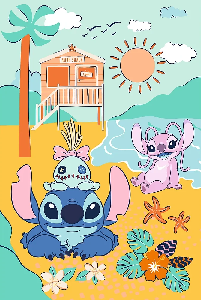 Trefl Dėlionė 160 vnt. - Lilo & Stitch + kolekcinis plakatas