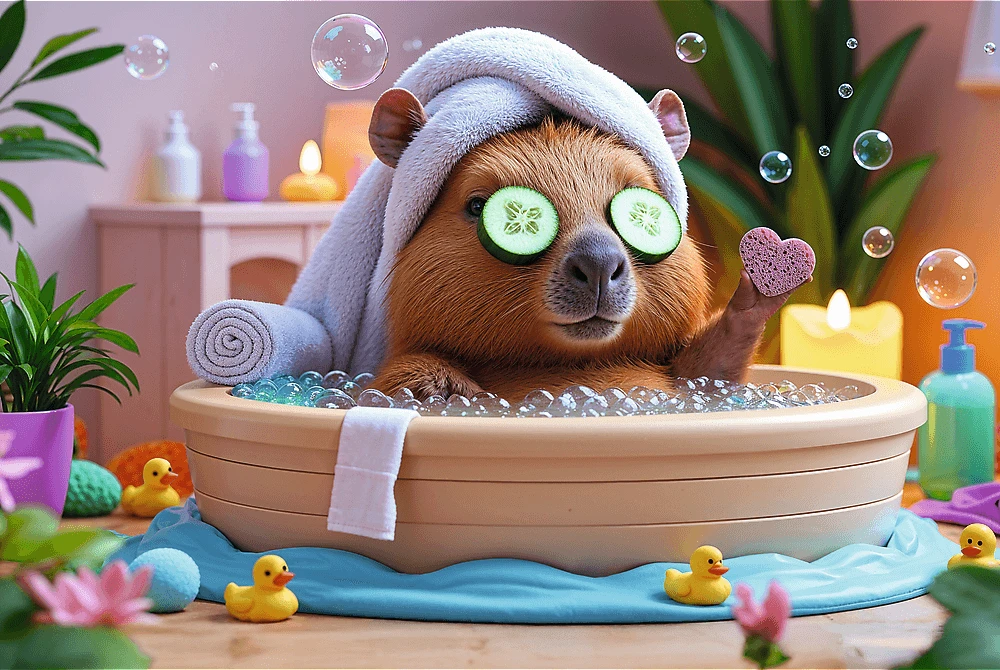 Trefl Dėlionė 160 vnt. - Kapibara SPA centre