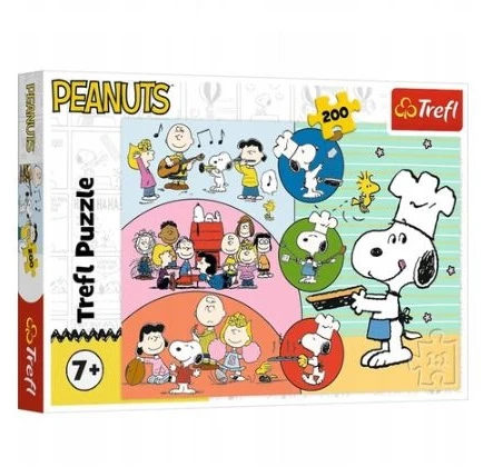 Trefl Dėlionė 200 Snoopy and Friends 13368