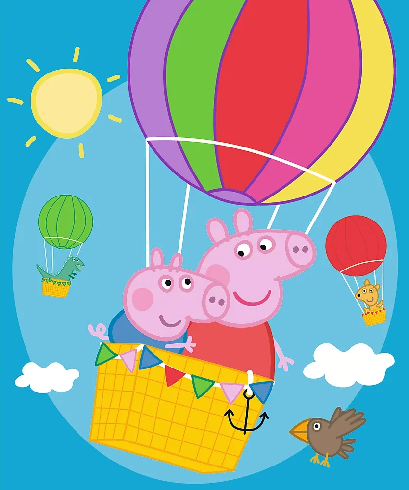Trefl Dėlionė 24 vnt. - Peppa pig + kolekcinis plakatas