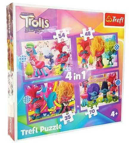 Trefl Dėlionė 207 vnt. - Troliai