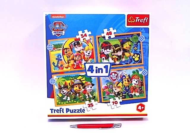 Trefl Dėlionė 207 vnt. - Šunyčiai patruliai (PAW Patrol)