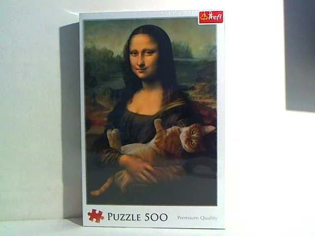 Trefl Dėlionė 500 vnt. - Mona Liza