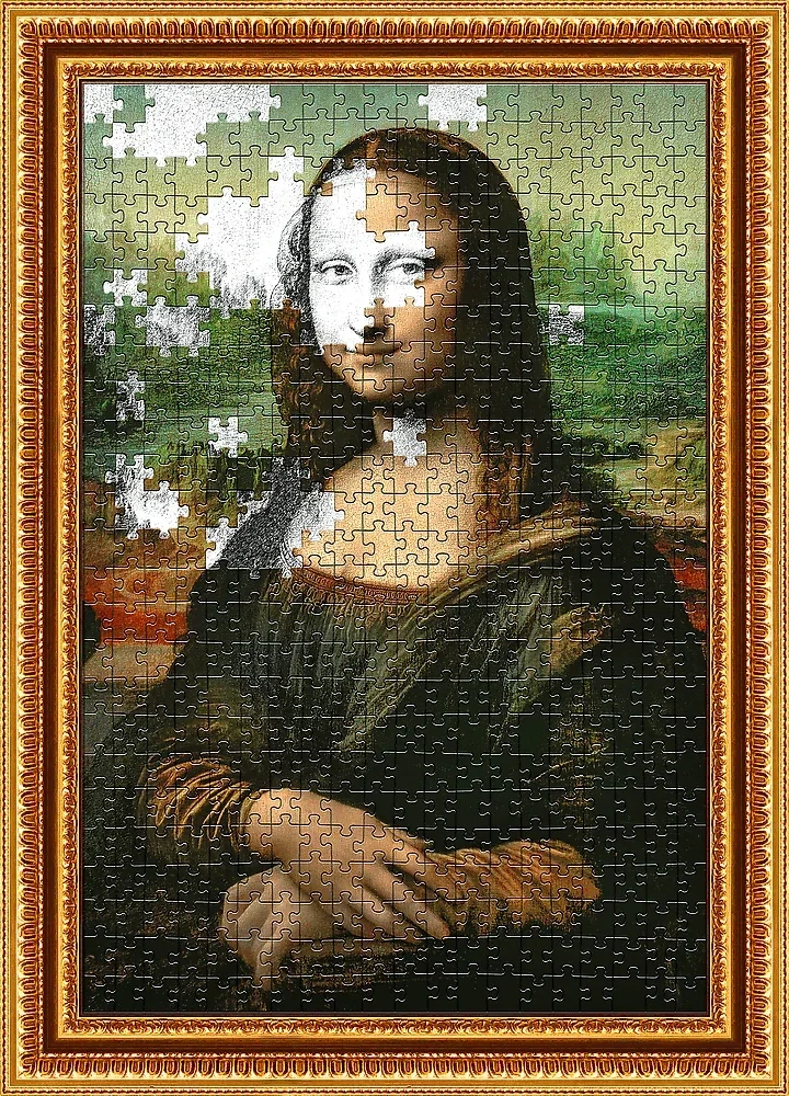 Trefl Dėlionė 500 vnt. - Mona Lisa aprašymas - Prekės nuotrauka