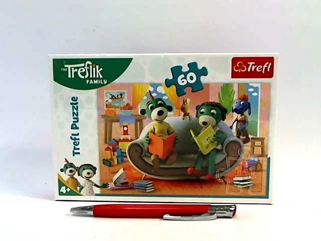Trefl Dėlionė 60 vnt. - Treflikai: Skaitymas kartu