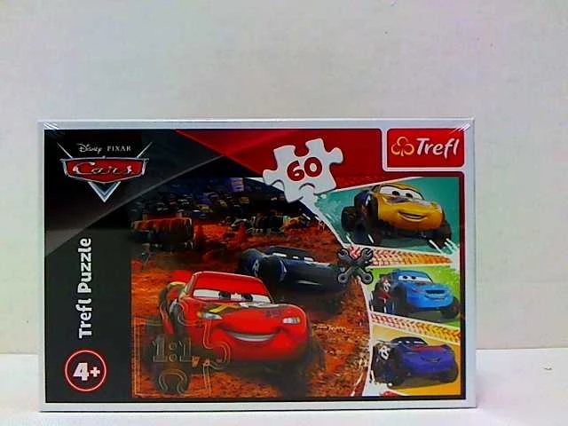 Trefl Dėlionė 60 vnt. - Ratai (Cars)