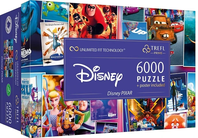 Trefl Dėlionė 6000 vnt. - Pixar animacija