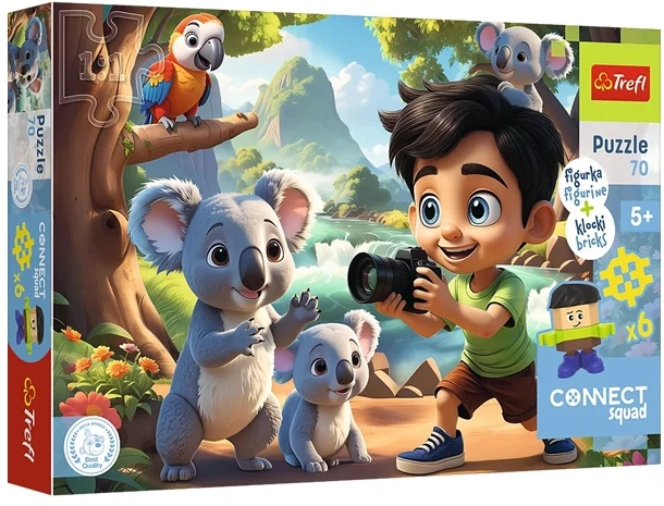 Trefl Dėlionė 70 Connect Luck 53022