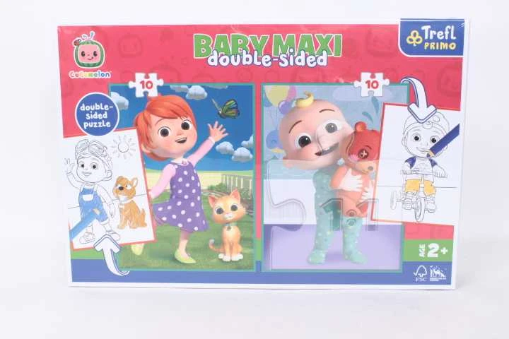 Trefl Dėlionė BABY MAXI 2x10 Cocomelon Friends 43008