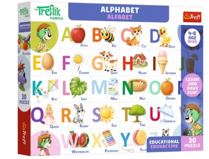 Dėlionė Trefl Puzzle Edu 30 Alfabet 15600