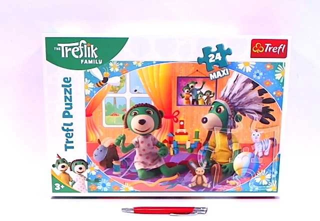Trefl dėlionė 24 vnt. - Treflikų šeima