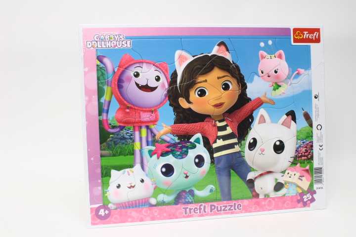 Trefl Gabby's Dollhouse Dėlionė 25 vnt.