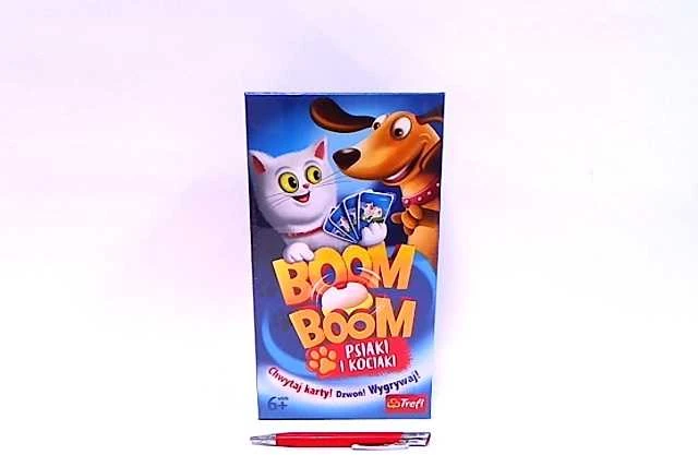 Trefl Stalo žaidimas TIK TAK BOOM *ŠUNYS IR KATINAI*
