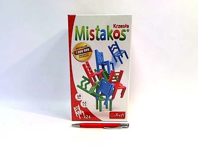 Trefl Stalo žaidimas Mistakos 24 kėdės