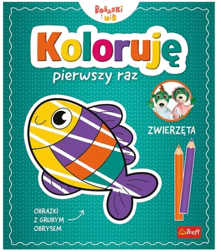 Trefl *****Pirmą kartą spalvinu Gyvūnai Ks08400