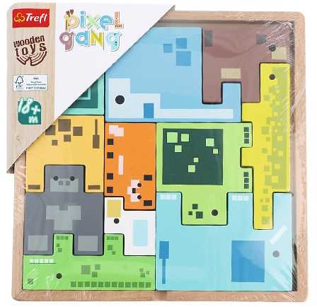TREFL 61639 Medinė dėlionė ZOO įgula