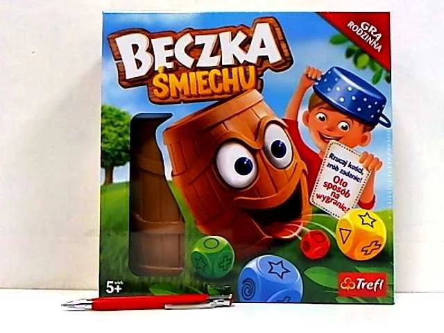 Trefl Stalo žaidimo Barrel Juoko, ENG