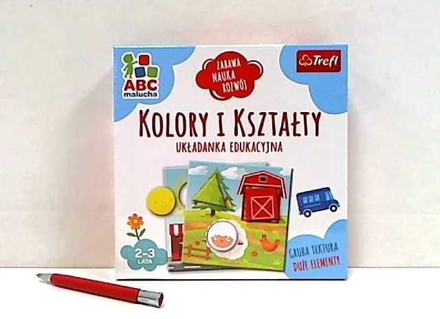 Trefl -ŽAIDIMO SPALVOS IR FORMOS ABC KIDS TREFL PUD