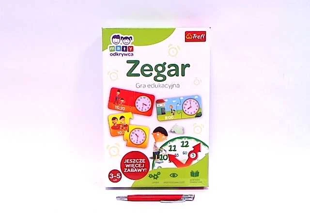 Trefl Stalo žaidimas Little Explorer - Laikrodis *