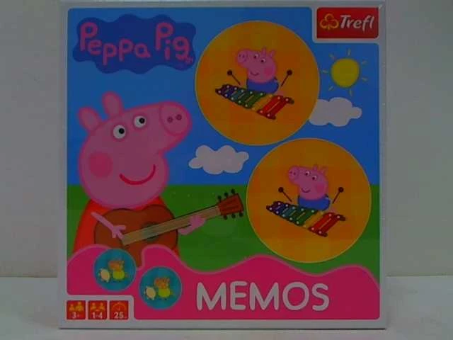 Trefl Stalo žaidimas Memo "Kiaulytė Pepa“