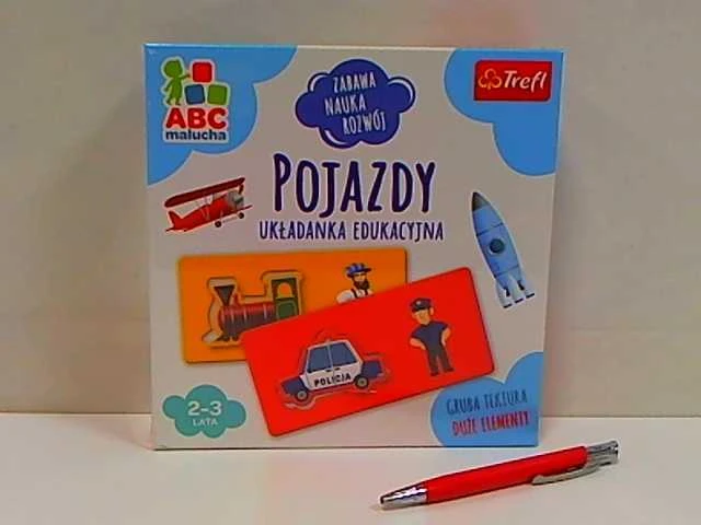 TREFL 01942 Mažylio ABC transporto priemonių žaidimas*
