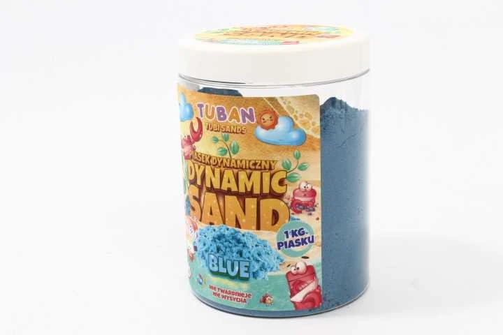 Tuban Dinaminis smėlis - Mėlynas - 1kg ( TU3554 )