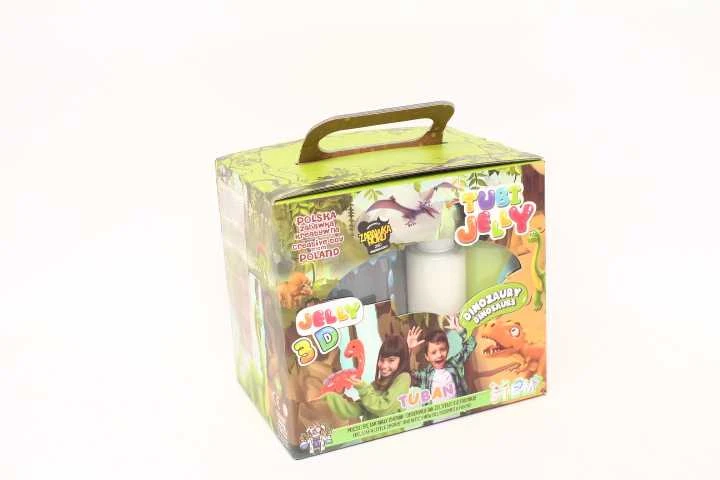 Tuban 6 spalvų Tubi Jelly rinkinys su nedideliu akvariumu - Dinozaurai ( TU3338 )