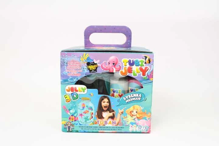 Tuban 6 spalvų Tubi Jelly rinkinys su nedideliu akvariumu - Undinė ( TU3330 )