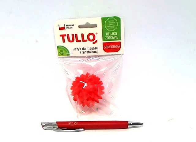 TULLO 413 Reabilitacinis kamuolys 5,4cm. Raudonas