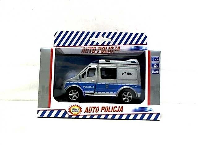 Lean Cars Hipo Van Police 11cm su balsu
