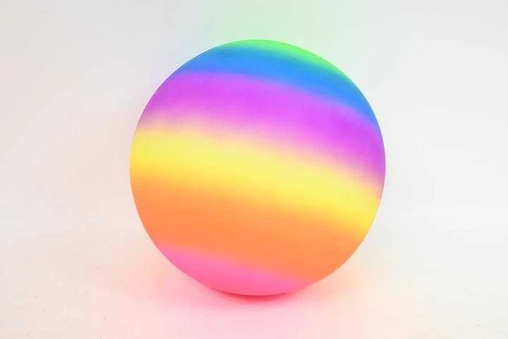 Guminis kamuolys Enero Rainbow 26 cm