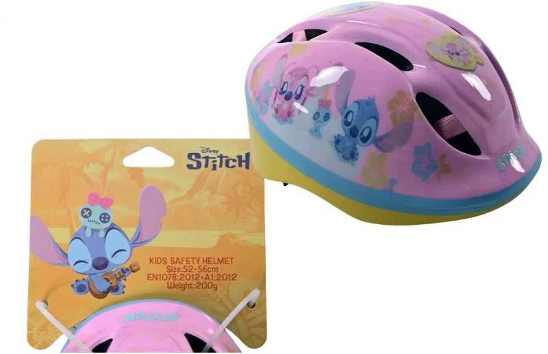 Volare,Disney „Volare“ – dviračio šalmas 52–56 cm – „Stitch Girls“ (1039)
