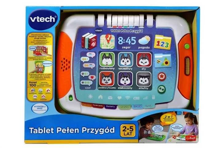 VTECH 61458 planšetinis kompiuteris, kupinas nuotykių