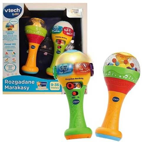 VTECH 61654 Kalbūs marakasai