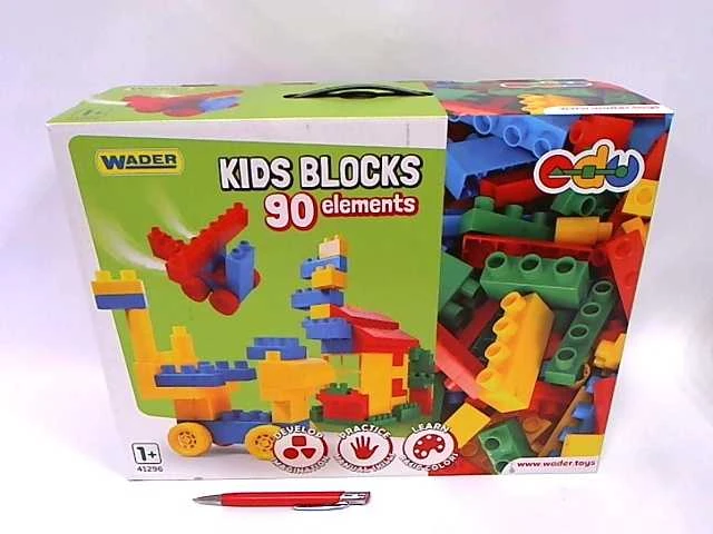 Wader Kids Blocks Klocki, 90 vnt