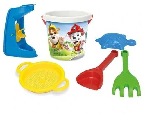 WADER 81153 Paw Patrol smėlio rinkinys 6vnt.