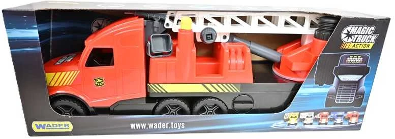 WADER 36221 Magic Truck veiksmų ugniagesių komanda