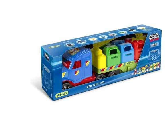 WADER 36321 Magic Truck Basic šiukšliavežių perdirbimas