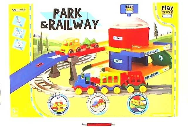 Railway station WADER Play Tracks Railway 51520