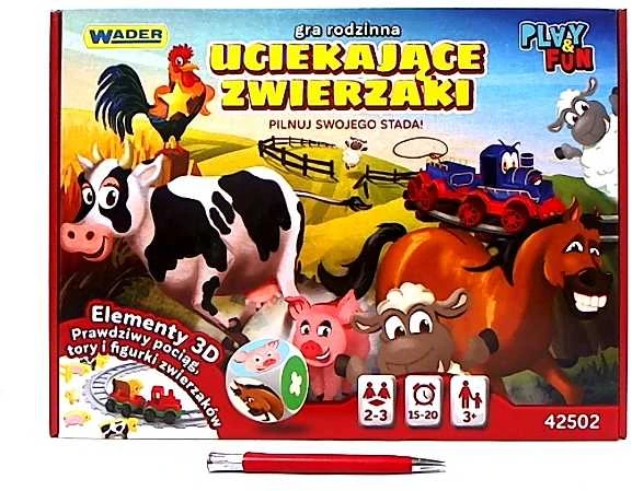 Wader Stalo žaidimas "Running animals", nuo 3 metų