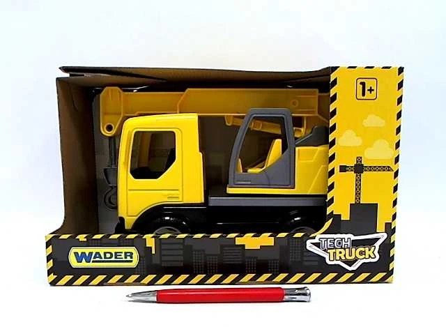 WADER 35367 Tech sunkvežimio kranas kartoninėje dėžutėje