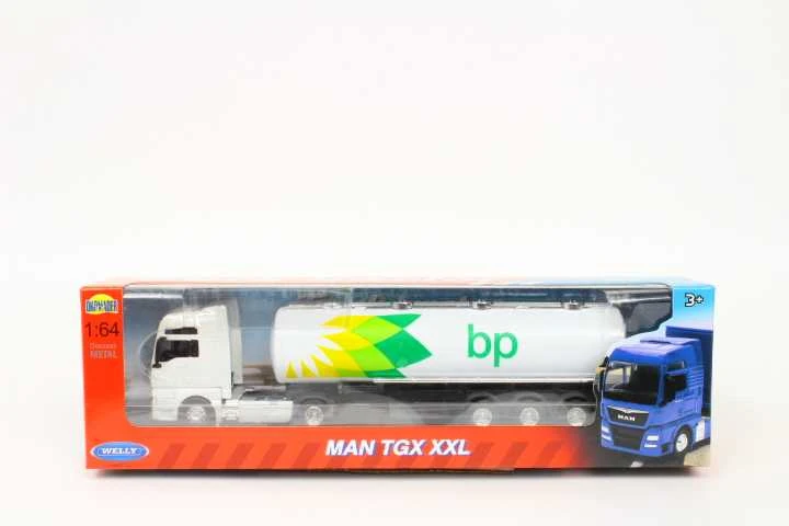 Dromader Važiuoklė Welly Truck 1/64 Man Tgx Oil Tanker
