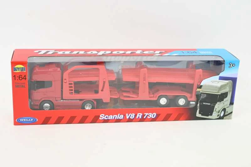 WELLY 1:64 sunkvežimis Scania R730 trans 68023 80237