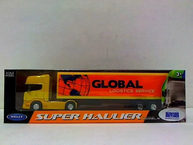 Dromader WELLY TRUCK 1:64 Scania V8 su varikliu. 730 RUB.