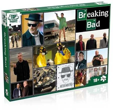 Winning Moves Laimėjimo judesių dėlionė 1000 „Breaking Bad“ koliažas