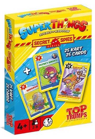 WINNING LAIMĖJANTYS *****TopTrumps Piotru Super Things6 WM01408