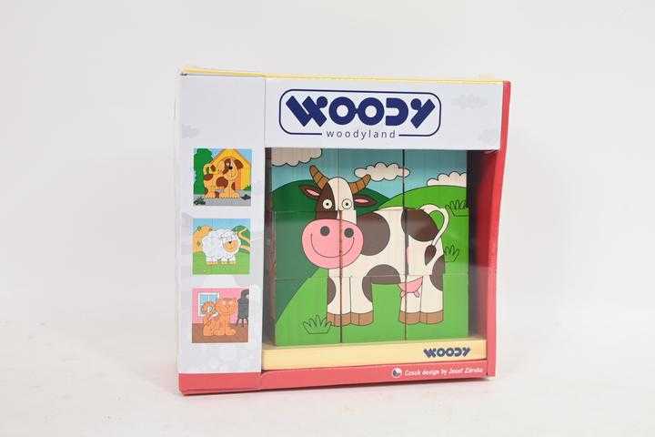 Woodyland kubinių ūkių blokai ant stulpų
